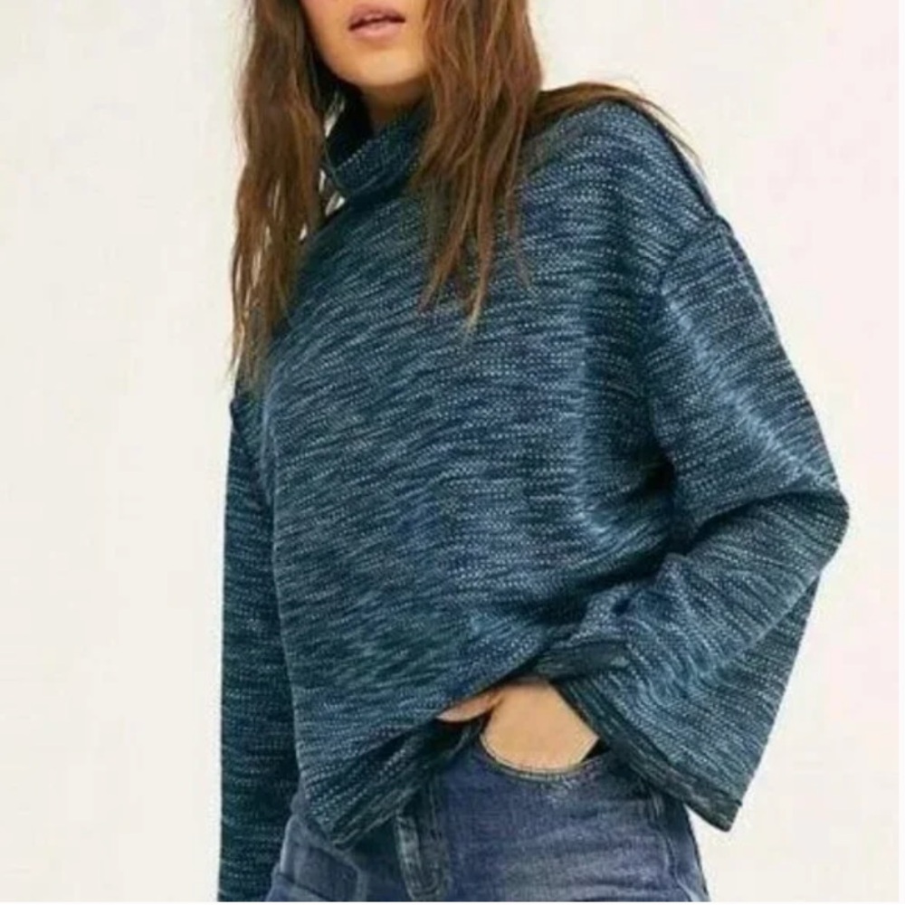We The Free Textured Turtleneck